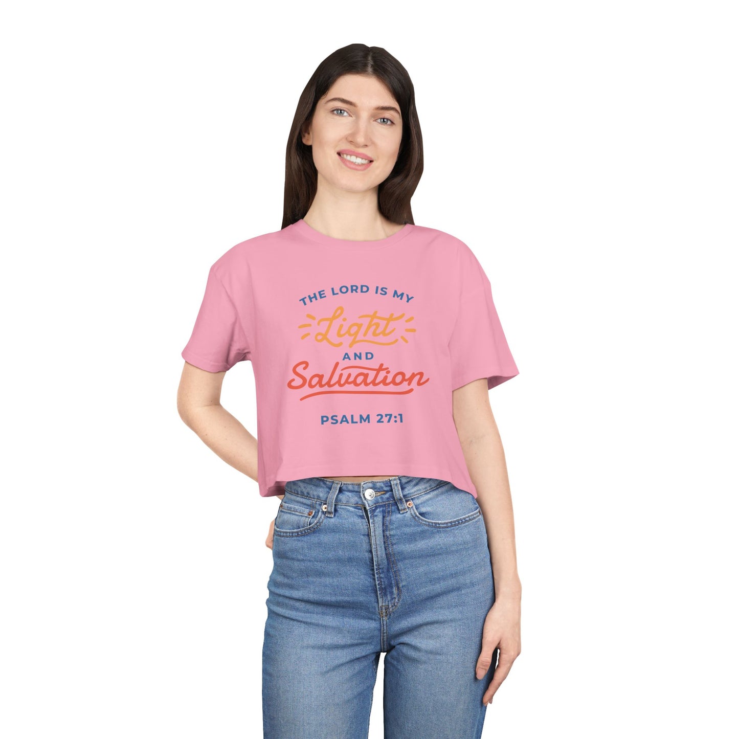 Psalm 27:1 - Women's Crop