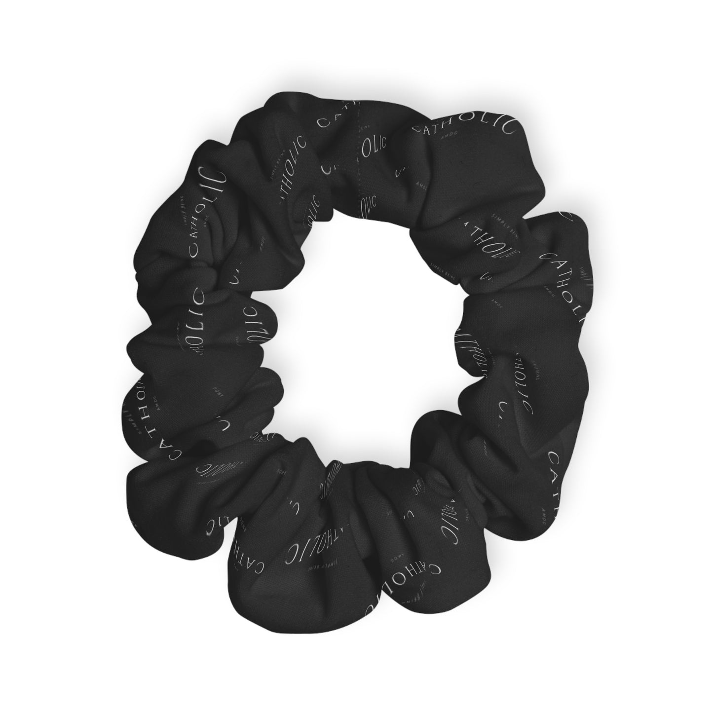 Simply Being Catholic - Scrunchie (Black)