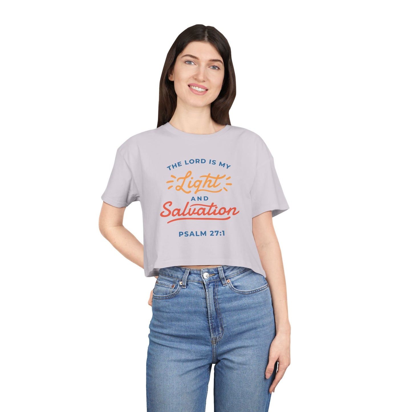Psalm 27:1 - Women's Crop