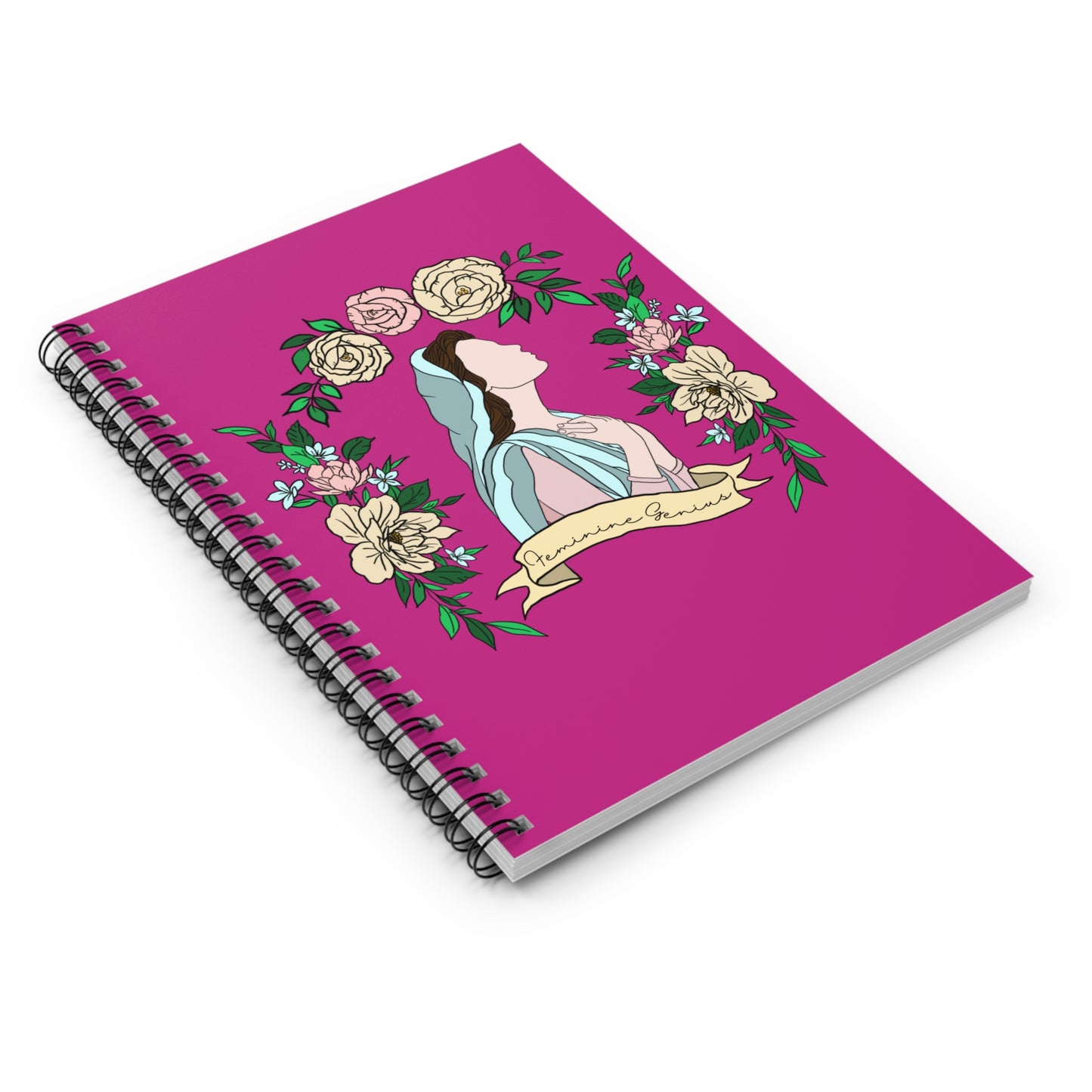 Feminine Genius - Spiral Notebook (Ruled Line)