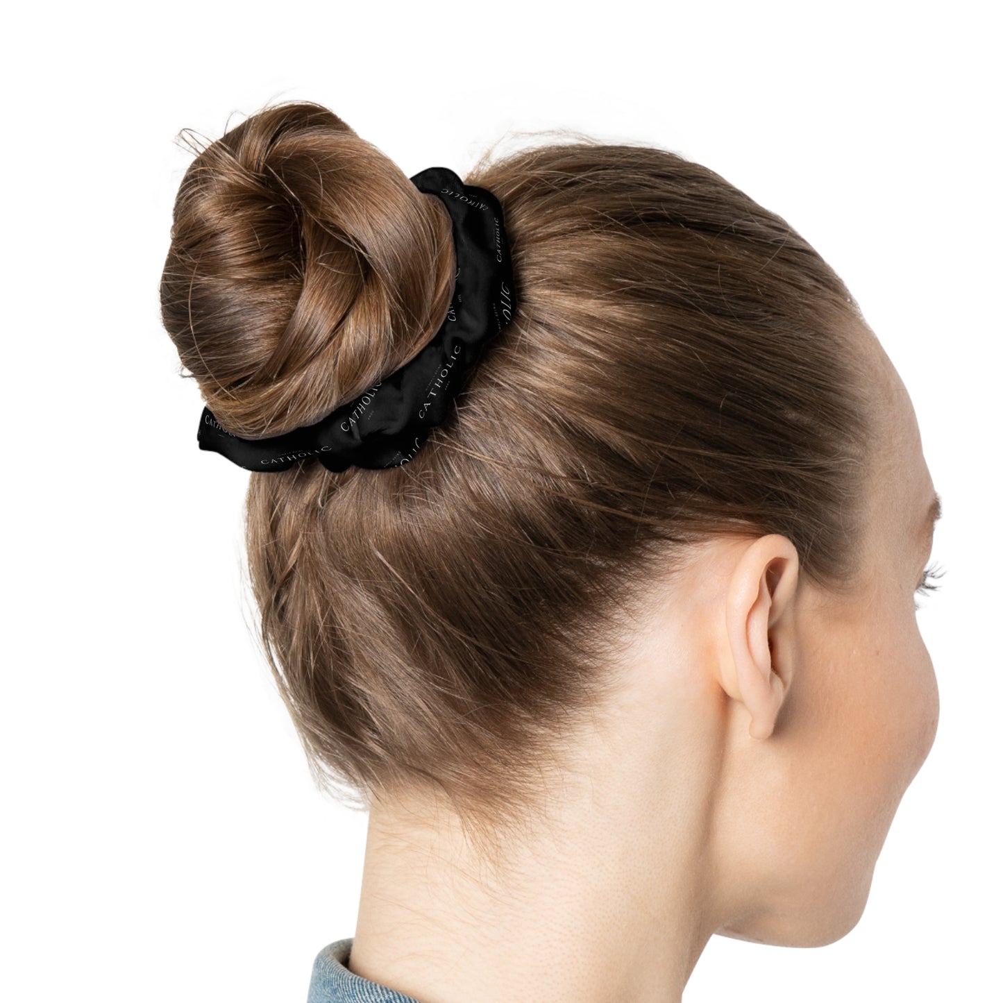 Simply Being Catholic - Scrunchie (Black)