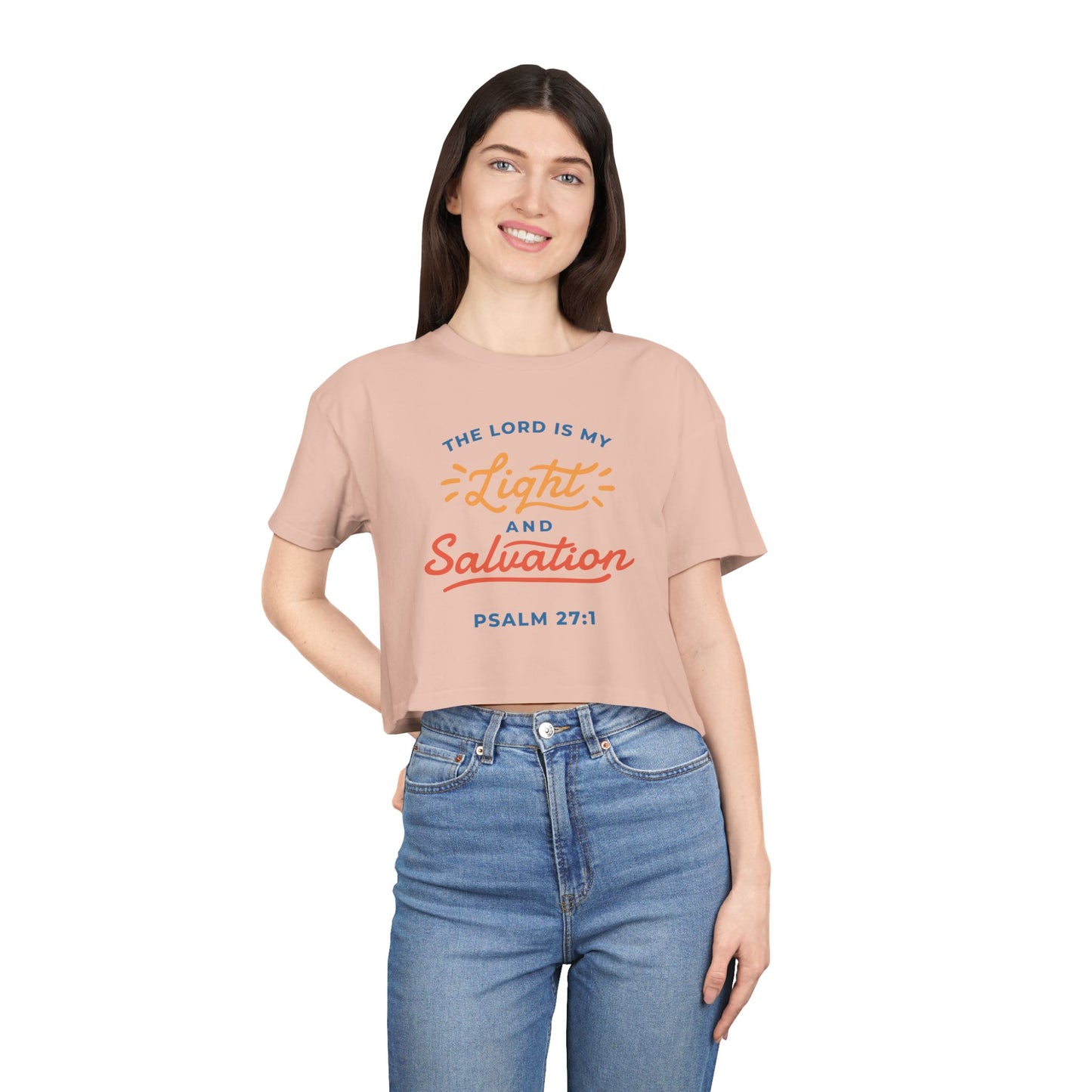 Psalm 27:1 - Women's Crop