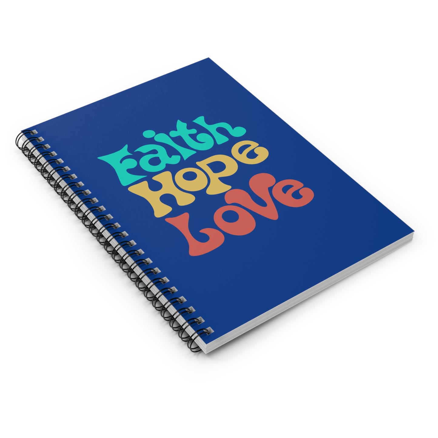 Faith, Hope, Love - Spiral Notebook