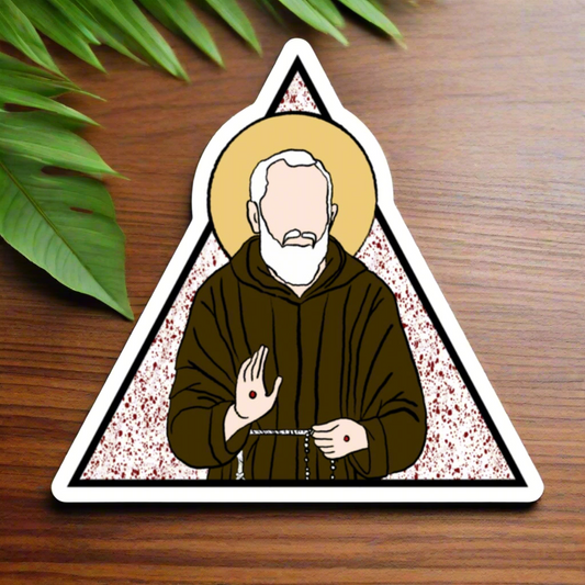 St. Padre Pio - Sticker