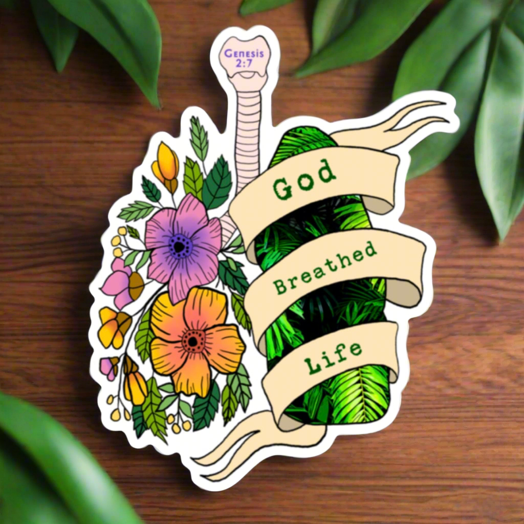 Genesis 2:7 - Sticker