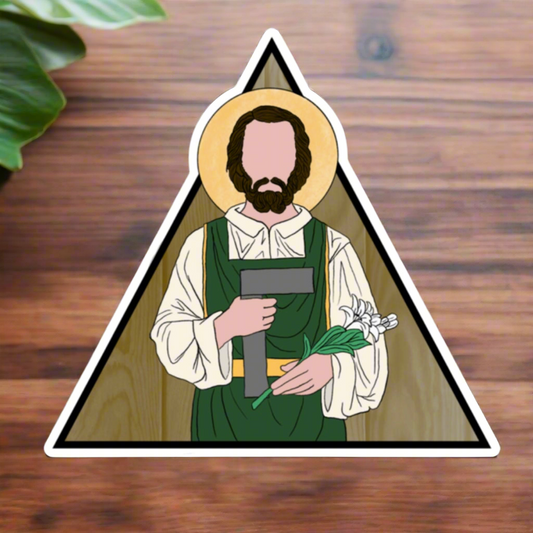 St. Joseph the Worker - Sticker