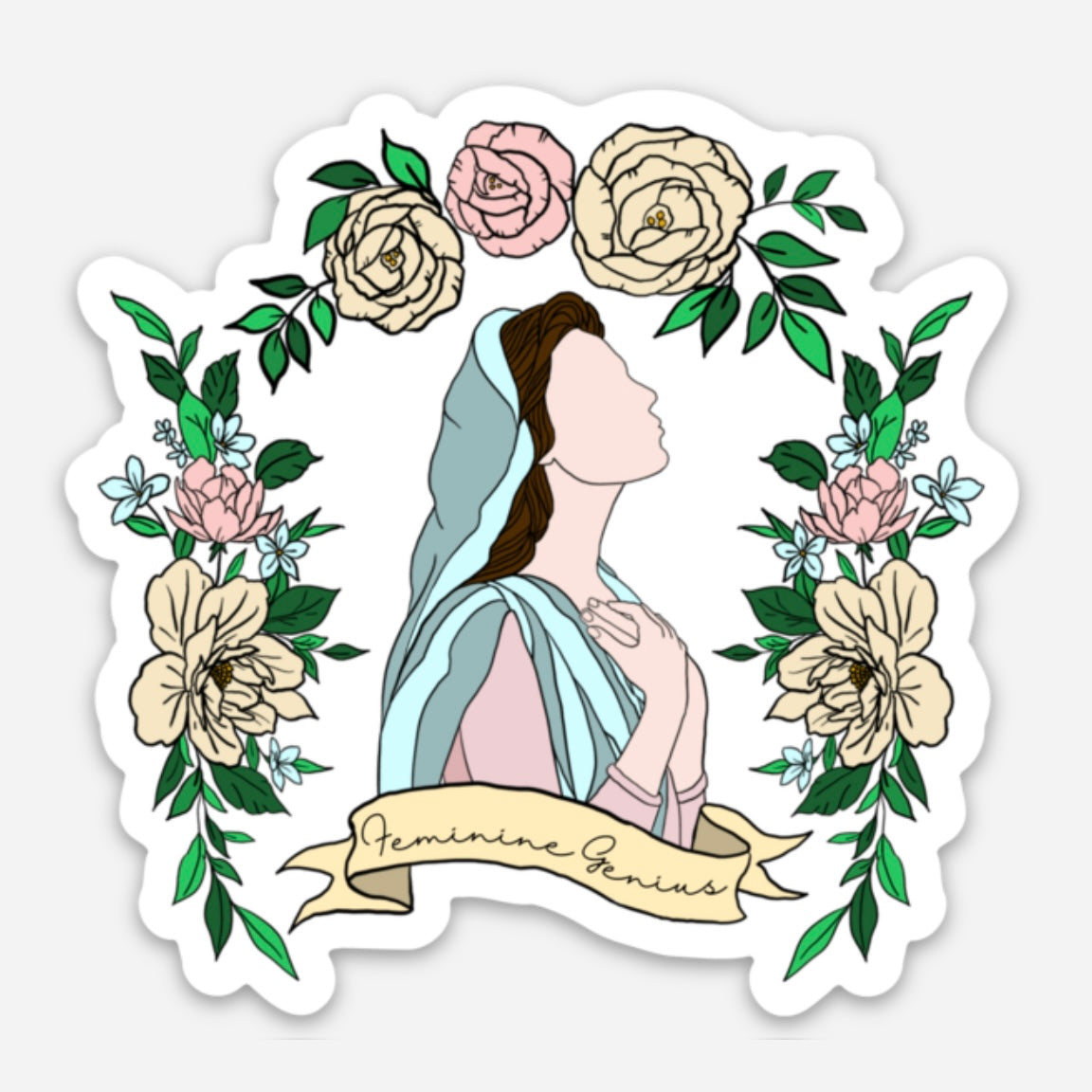 Feminine Genius - Sticker