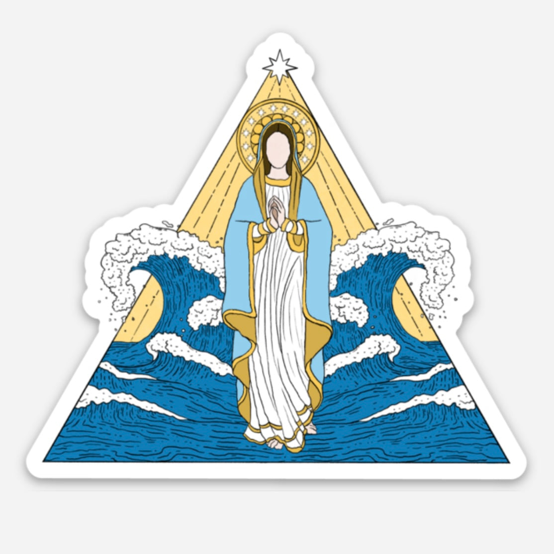 Our Lady Star of The Sea - Sticker